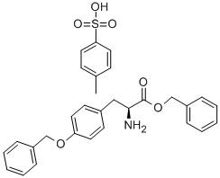 H-TYR(BZL)-OBZL P-TOSYLATE, 66009-35-6, 结构式