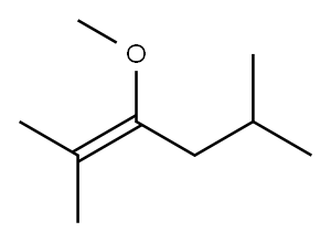 2,5-Dimethyl-3-methoxy-hexene Structure