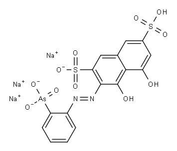 偶氮胂I, 66019-20-3, 结构式