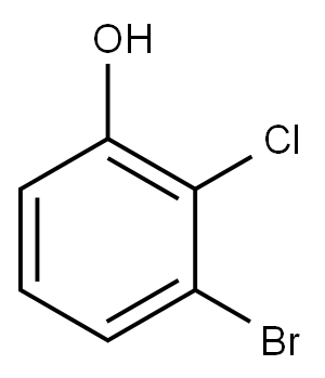 3-BROMO-2-CHLOROPHENOL Structure