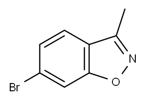 6-BROMO-3-METHYLBENZO[D]ISOXAZOLE 结构式