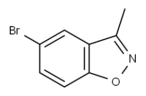 5 - 溴-3 - 甲基苯并[D]异恶唑 结构式