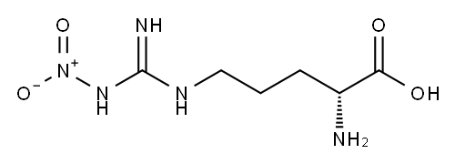 N'-Nitro-D-arginine Structure