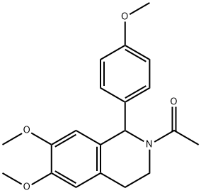 1-[6,7-DIMETHOXY-1-(4-METHOXY-PHENYL)-3,4-DIHYDRO-1H-ISOQUINOLIN-2-YL]-ETHANONE|