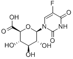 5-fluorouracil glucuronide 结构式