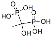 (1-hydroxy-1-phosphono-ethyl)phosphonic acid 结构式