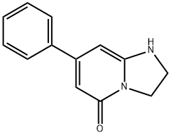 4-phenyl-1,7-diazabicyclo[4.3.0]nona-3,5-dien-2-one 结构式