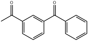 3-乙酰苯甲酮 结构式