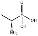 (S)-(+)-1-氨基乙基膦酸 结构式