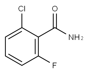 2-氯-6-氟苯甲酰胺 结构式