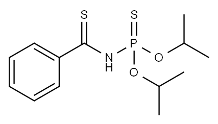 (α-Mercaptobenzylideneamino)thiophosphonic acid diisopropyl ester|