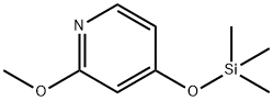 Pyridine, 2-methoxy-4-[(trimethylsilyl)oxy]- (9CI) 结构式
