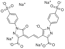 4,4'-BIS[3-CARBOXY-5-OXO-1-(4-SULFOPHENYL)-2-PYRAZOLIN-4-YL]TRIMETHINE OXONOLE DIPOTASSIUM SALT|4-[3-[3-羧基-5-羟基-1-(4-磺苯基)-1H-吡唑-4-基]-2-亚丙烯基]-4,5-二氢-5-氧代-1-(4-磺苯基)-1-吡唑-3-羧酸二钾盐