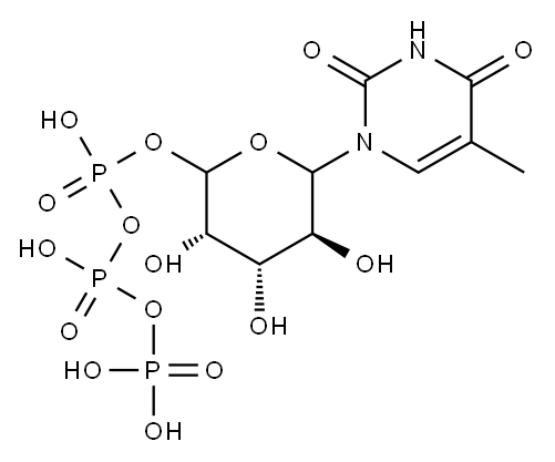 arabinosylthymine 5'-triphosphate 结构式