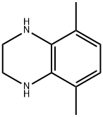 5,8-dimethyl-1,2,3,4-tetrahydroquinoxaline 结构式