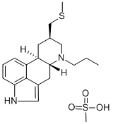 甲磺酸培高利特, 66104-23-2, 结构式