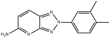 2-(3,4-xylyl)-2H-1,2,3-triazolo[4,5-b]pyridin-5-amine|