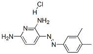 3-[(3,4-dimethylphenyl)azo]pyridine-2,6-diamine monohydrochloride 结构式