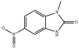 2H-Benzimidazol-2-one,1,3-dihydro-1-methyl-5-nitro-(9CI) Structure