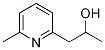 1-(6-甲基-2-吡啶基)-2-丙醇 结构式