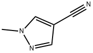 N-甲基-4-氰基吡唑 结构式
