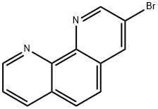 3-溴-1,10-菲罗啉, 66127-01-3, 结构式