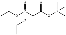 三甲基硅烷二乙基磷酰乙酸酯, 66130-90-3, 结构式