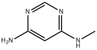 N4-甲基嘧啶-4,6-二胺 结构式