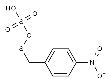 4-nitrobenzyl mercaptan S-sulfate 结构式