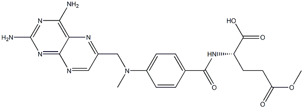 Methotrexate α-Methyl Ester Structure