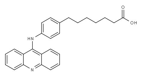 7-[p-(9-Acridinylamino)phenyl]heptanoic acid|