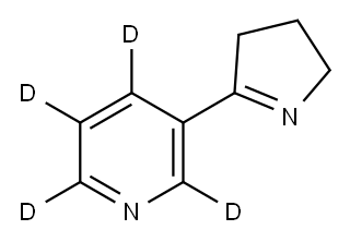 MYOSMINE-2,4,5,6-D4 Structure