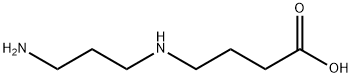 4-((3-氨基丙基)氨基)丁酸, 66165-33-1, 结构式