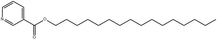 hexadecyl nicotinate 结构式