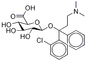 CLOPHEDIANOL-D-GLUCURONIDE, 66171-85-5, 结构式