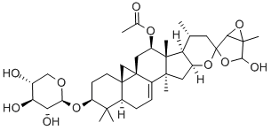 升麻素苷, 66176-93-0, 结构式