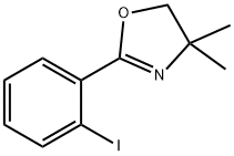 4,5-DIHYDRO-2-(2-IODOPHENYL)-4,4-DIMETHYLOXAZOLE 结构式
