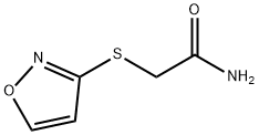 Acetamide, 2-(3-isoxazolylthio)- (9CI) Structure