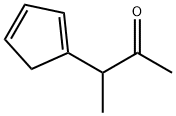 2-Butanone, 3-(1,3-cyclopentadien-1-yl)- (9CI) 结构式