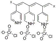 聚(4-氯铬酸乙烯基吡啶盐) 结构式