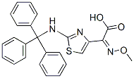 (Z)-2-METHOXYIMINO-2-[2-(TRITYLAMINO)THIAZOL-4-YL]ACETIC ACID 结构式