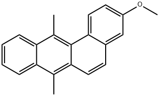 3-methoxy-7,12-dimethylbenz(a)anthracene Structure
