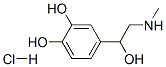 4-(1-hydroxy-2-methylamino-ethyl)benzene-1,2-diol hydrochloride Structure