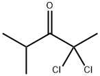 3-Pentanone,  2,2-dichloro-4-methyl- Structure
