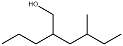 4-methyl-2-propylhexan-1-ol, 66256-62-0, 结构式