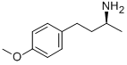 （S）-1-甲基3-（对甲氧基苯）-丙胺, 66264-86-6, 结构式