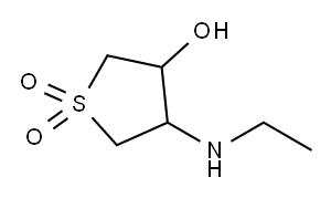 4-ETHYLAMINO-1,1-DIOXO-TETRAHYDRO-1LAMBDA6-THIOPHEN-3-OL|