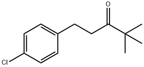 1-(4-氯苯基)-4,4-二甲基-3-戊酮, 66346-01-8, 结构式
