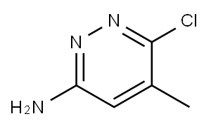 6-chloro-5-Methyl-3,6-dihydropyridazin-3-aMine Structure