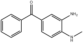 [3-amino-4-(methylamino)phenyl] phenyl ketone Structure